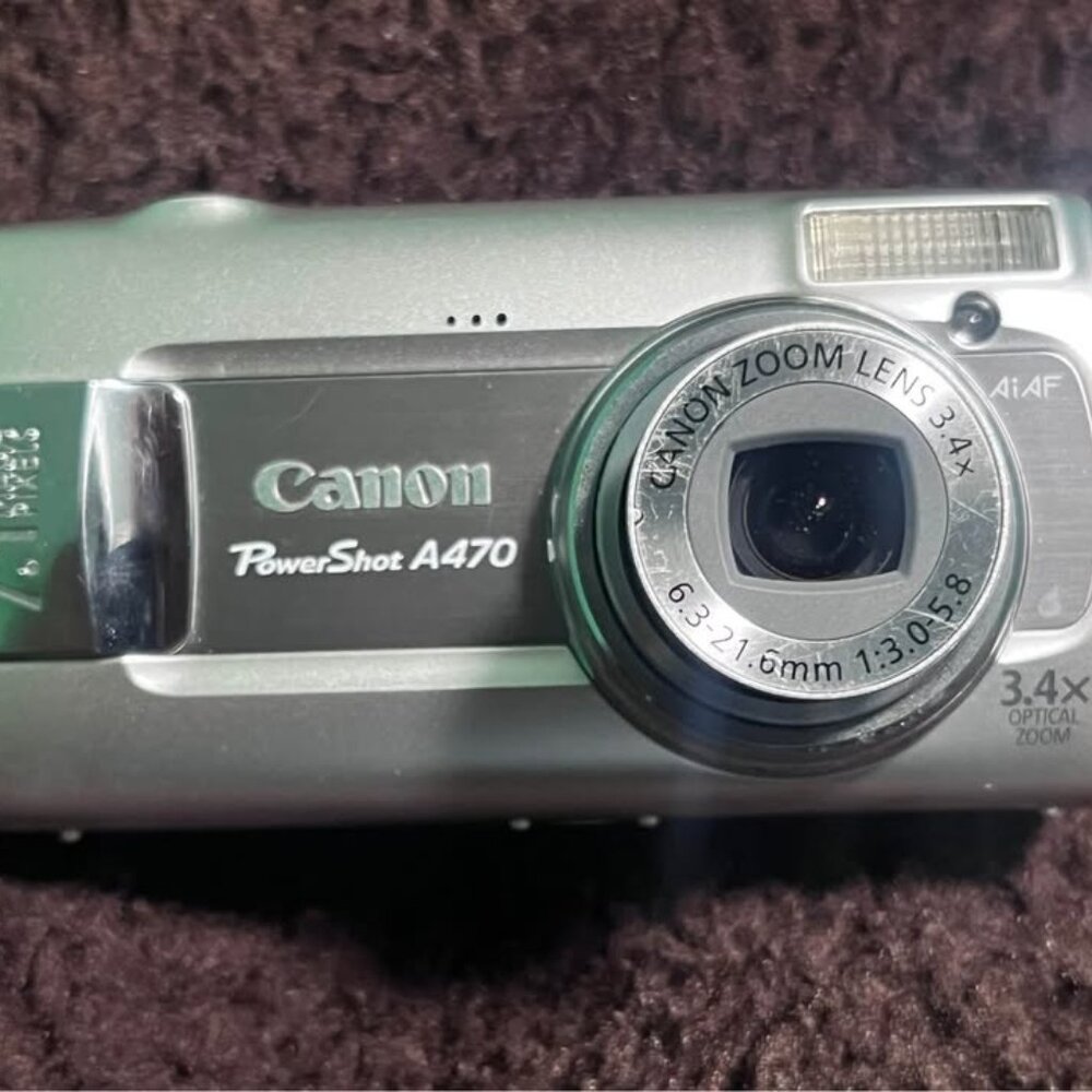 Canon Powershot A470 Digital Camera